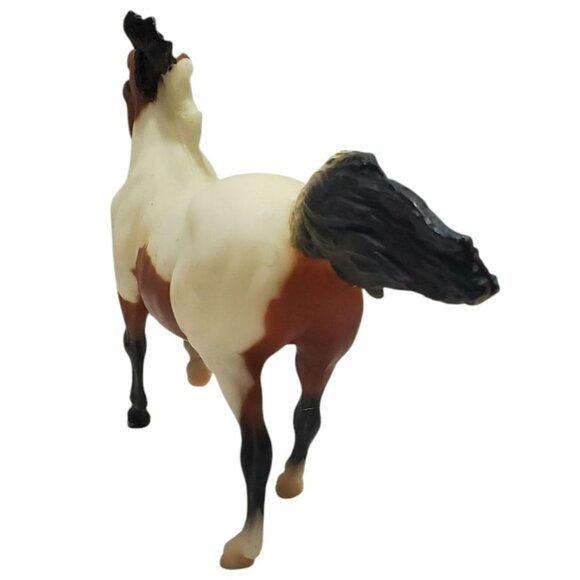 1998 Breyer Andalusian Stallion Bay Pinto Horse #633 Brown White Black Vintage - Picture 7 of 14